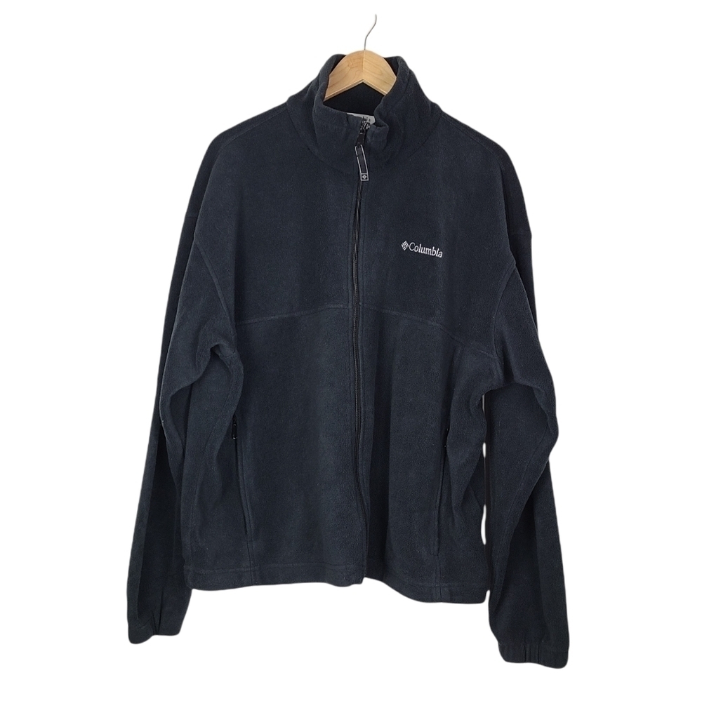 Columbia Flattop Mountain Full Zip Fleece Gray‎